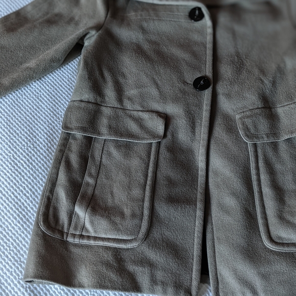 Zara - Quilted Wool Peacoat - Picture 11 of 15